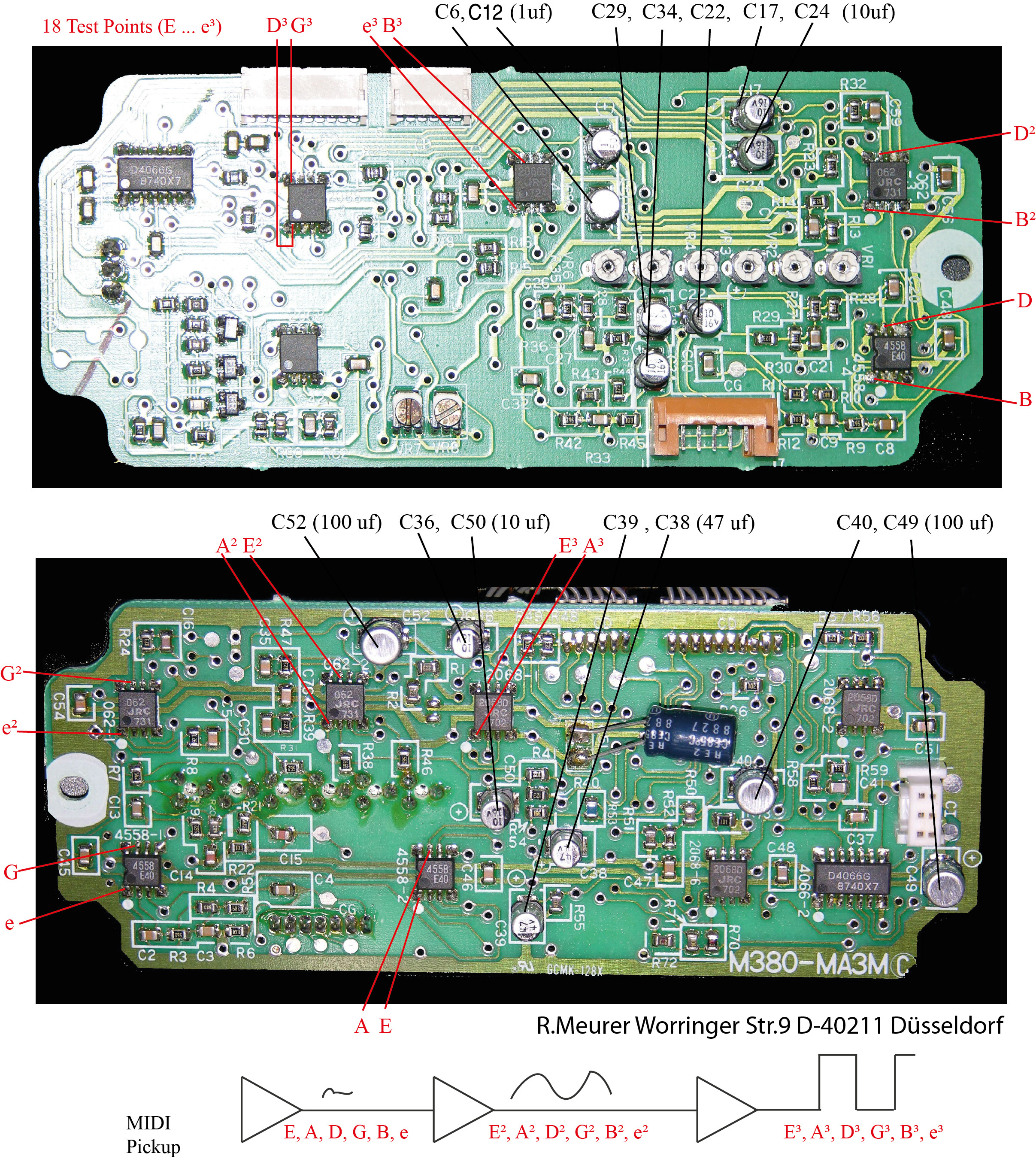 Casio-Pg380-Pcb