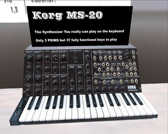 Korg MS20 3D-Design