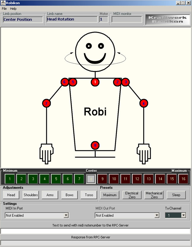 KRAFTWERK Roboter Software Design